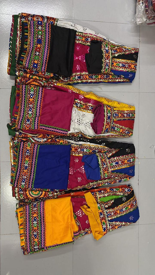 Rayon Multi Color Chaniya Choli