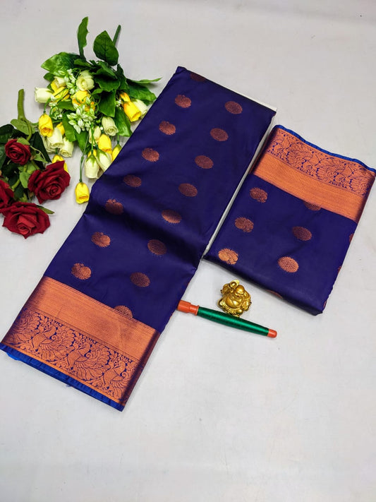 Samuthrika Kanchipuram Soft Silk Saree