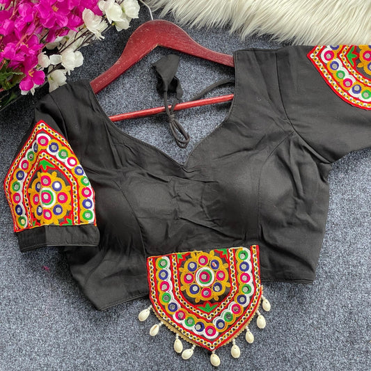 Traditional Navratri Special Halter Neck Blouse