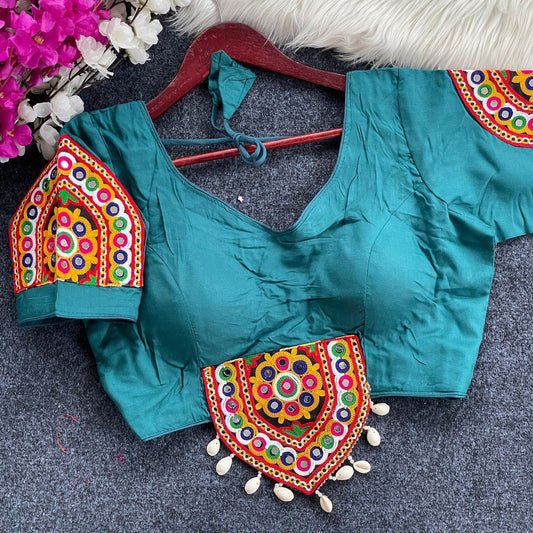 Traditional Navratri Special Halter Neck Blouse