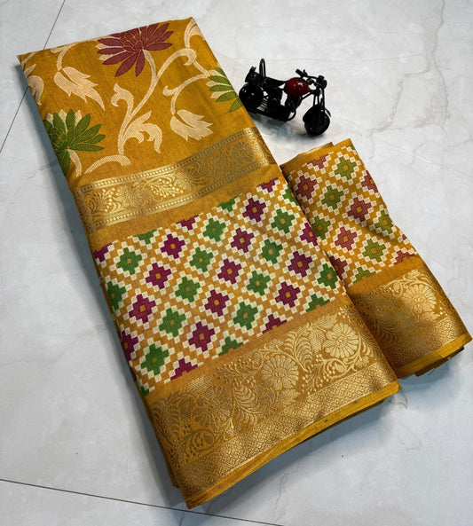 Pure Original Dola Silk Saree