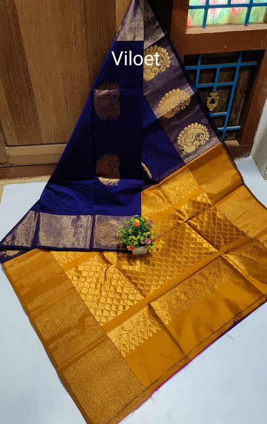 Chanderi Kuppadam Rich Silk Cotton Sarees