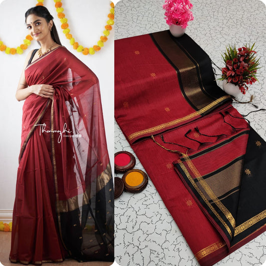 Premium Maheswari Silk Cotton Saree