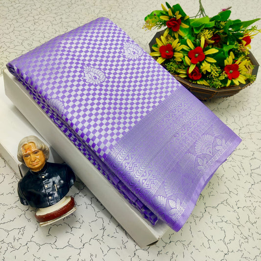 Brocade Saree Kanchipuram Pattern Rich Zari Pallu