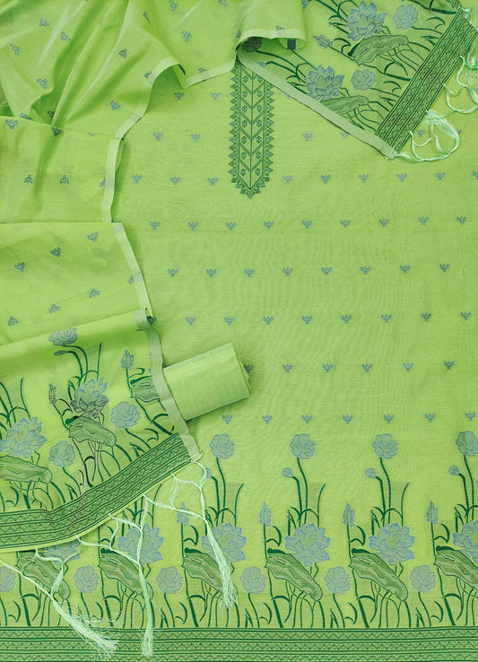 Unstitched Cotton Suit Fabric