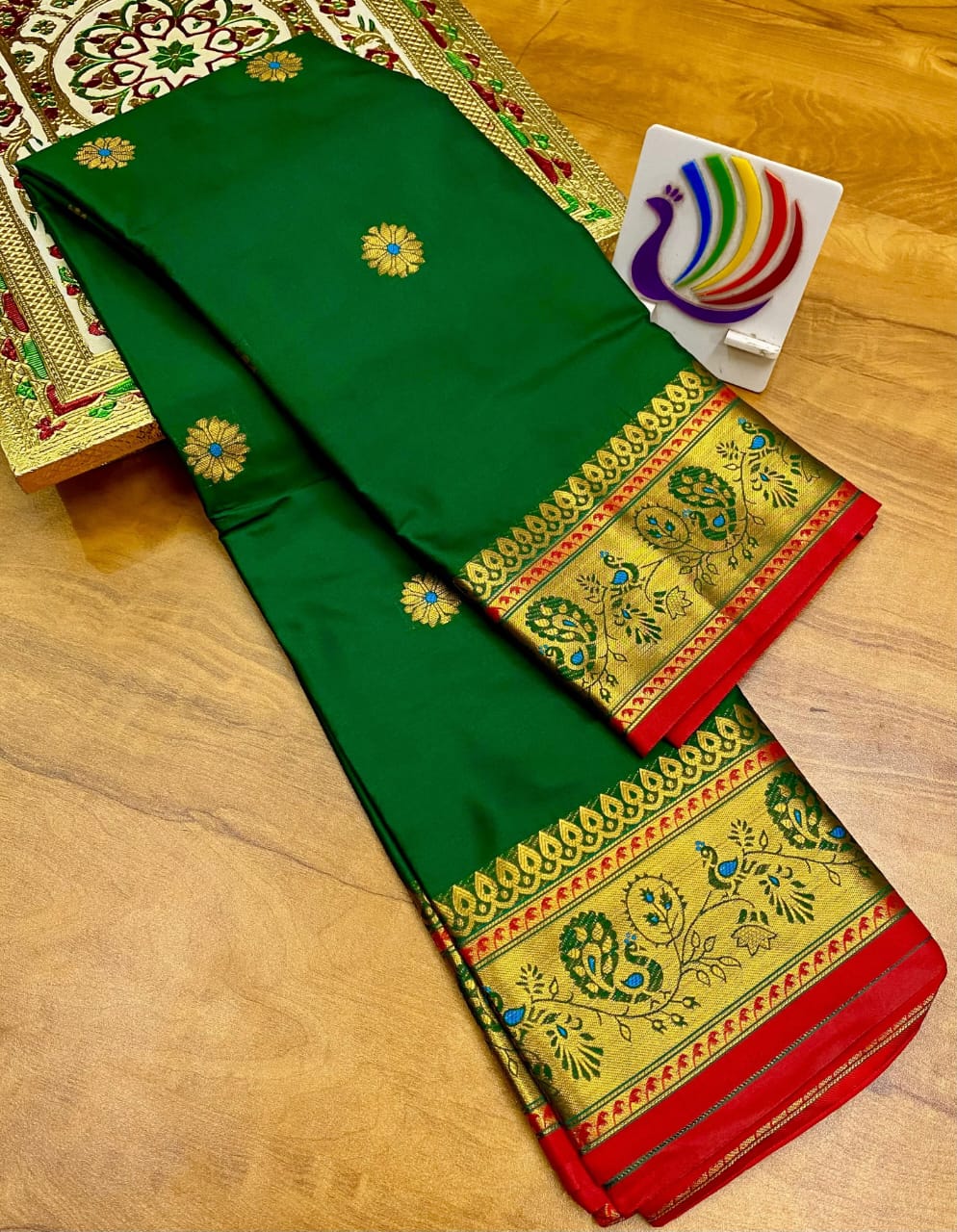 Soft Silk Maharani Paithani Saree
