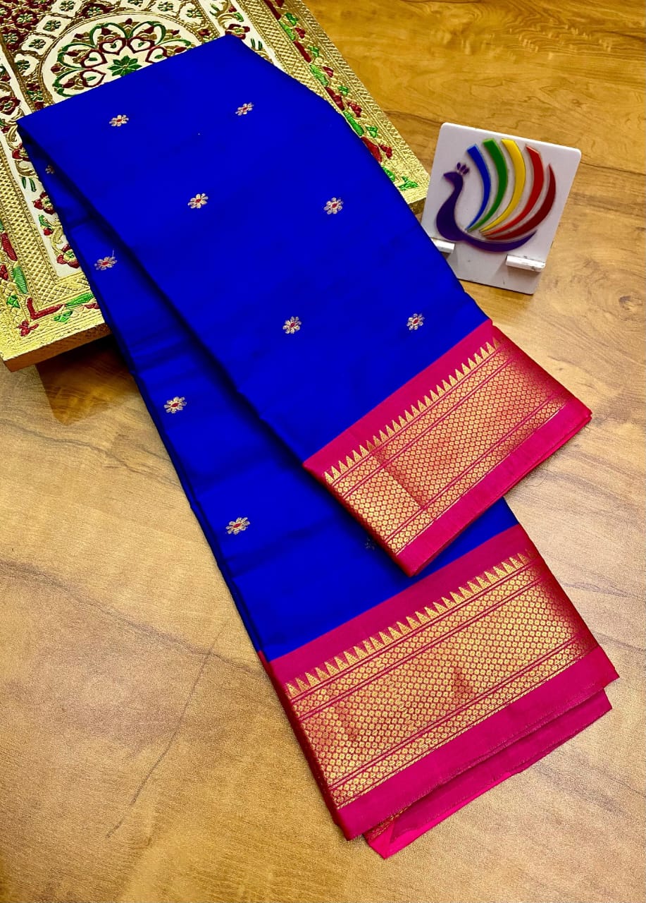 Soft Silk Maharani Paithani Saree