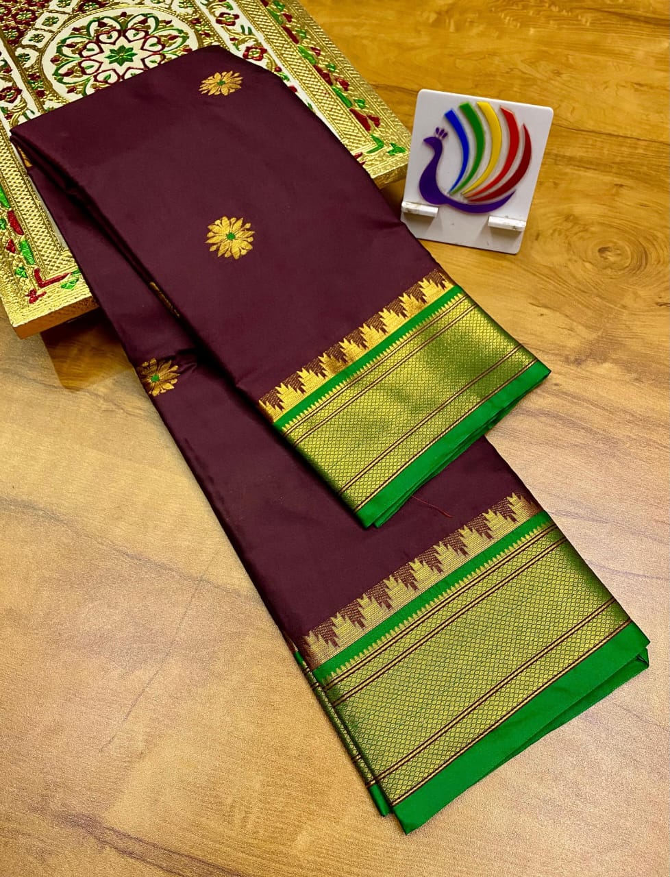 Soft Silk Maharani Paithani Saree
