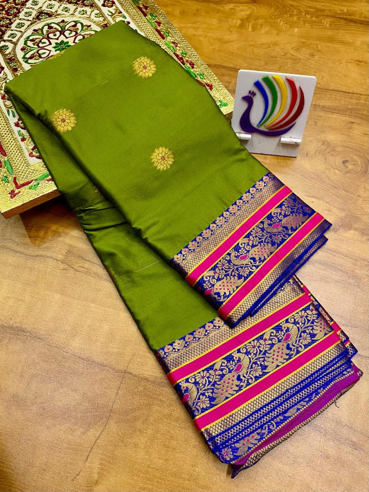 Soft Silk Maharani Paithani Saree