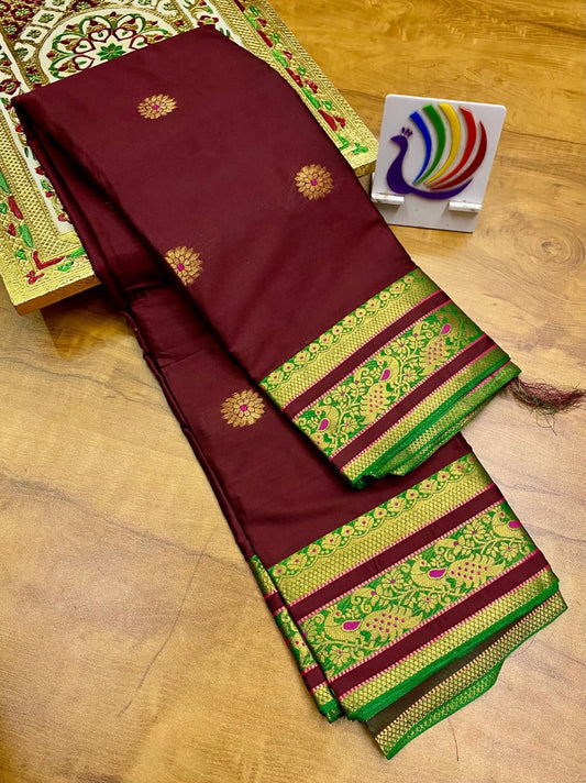 Soft Silk Maharani Paithani Saree