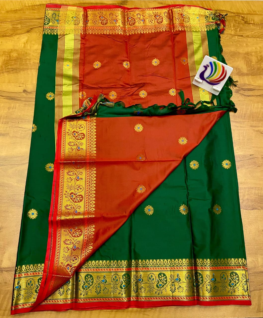 Soft Silk Maharani Paithani Saree
