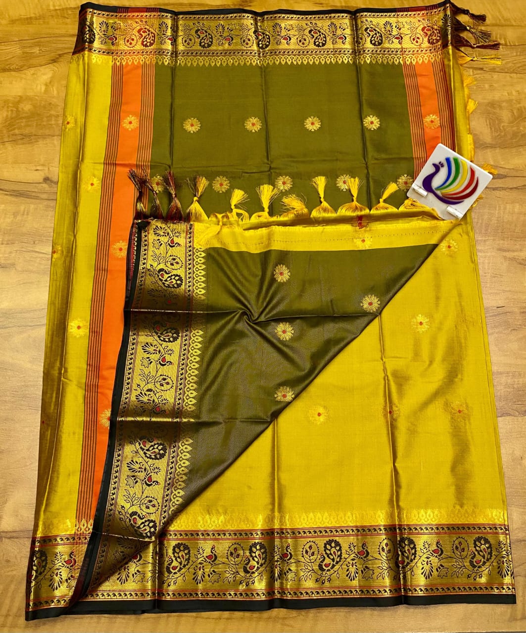 Soft Silk Maharani Paithani Saree