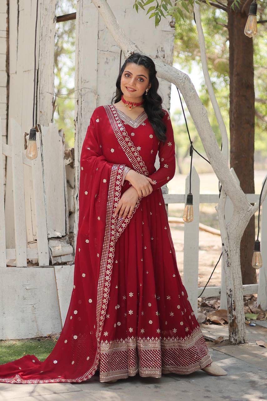 Step into Elegance with Our Anarkali Gown