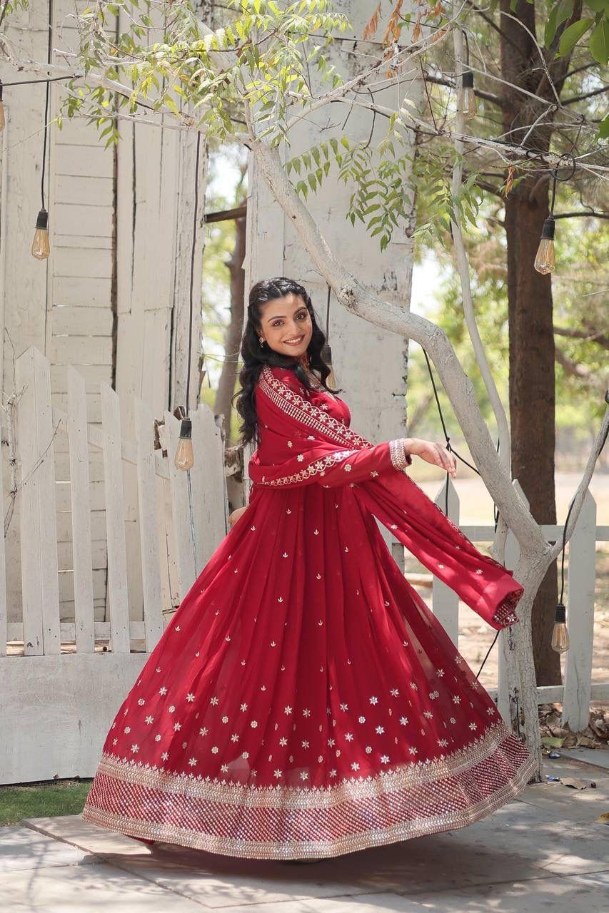 Step into Elegance with Our Anarkali Gown