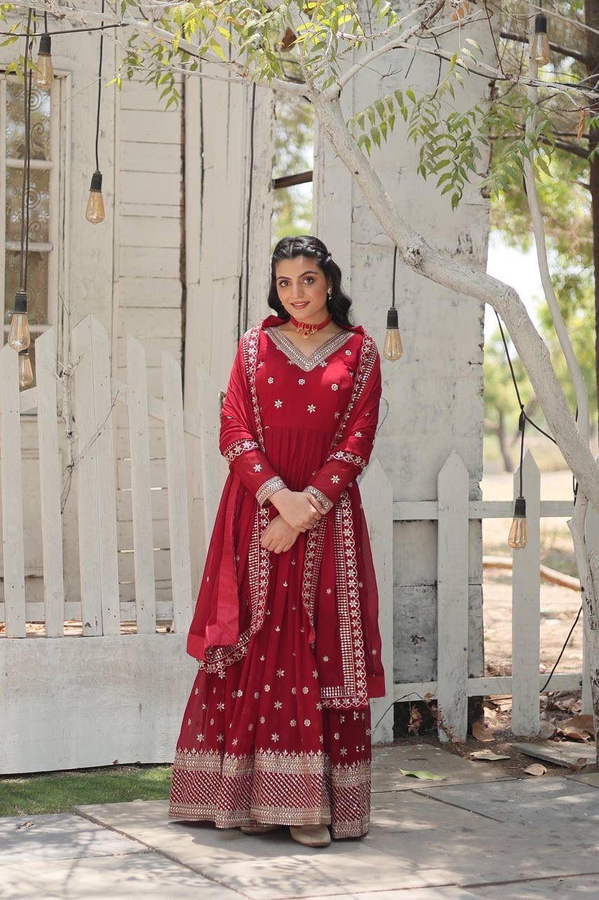 Step into Elegance with Our Anarkali Gown