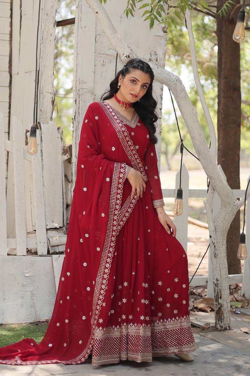 Step into Elegance with Our Anarkali Gown