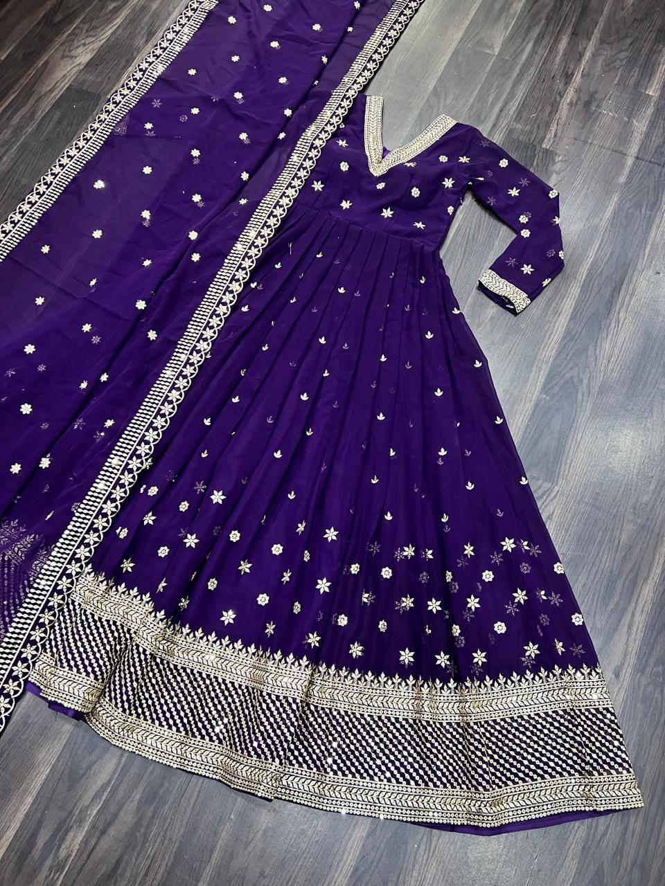 Step into Elegance with Our Anarkali Gown