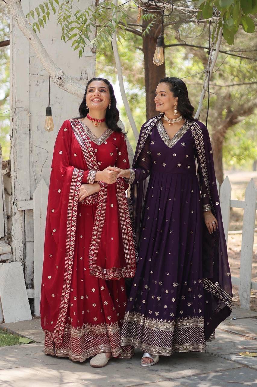 Step into Elegance with Our Anarkali Gown