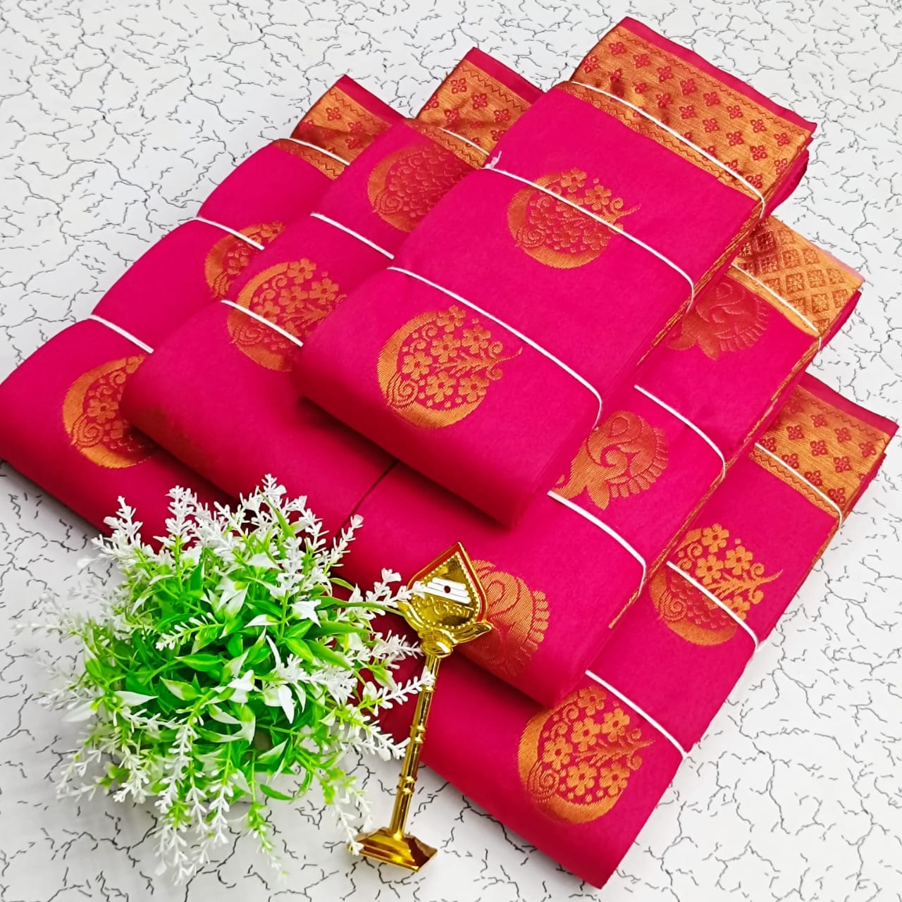 Fancy Monica Silk Cotton Sarees
