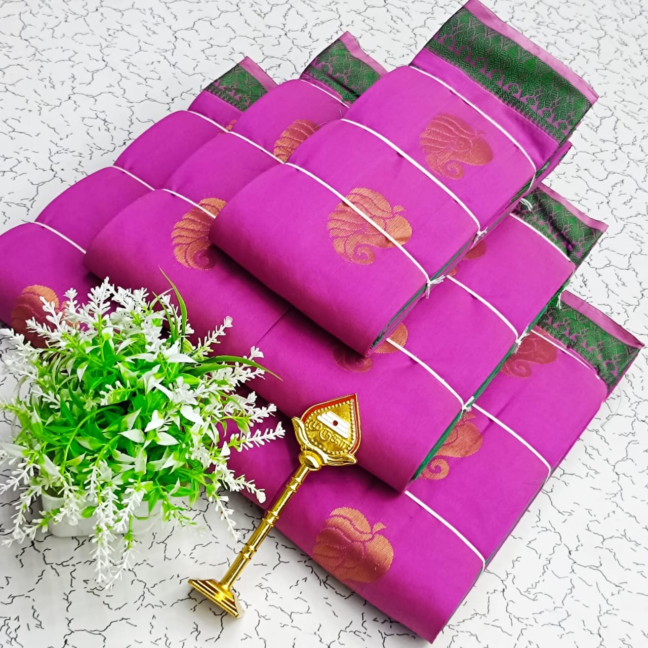 Fancy Monica Silk Cotton Sarees