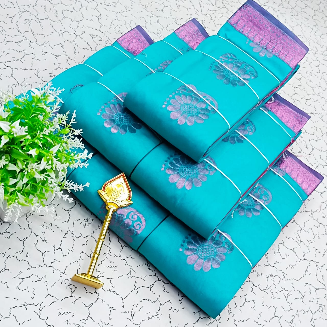 Fancy Monica Silk Cotton Sarees