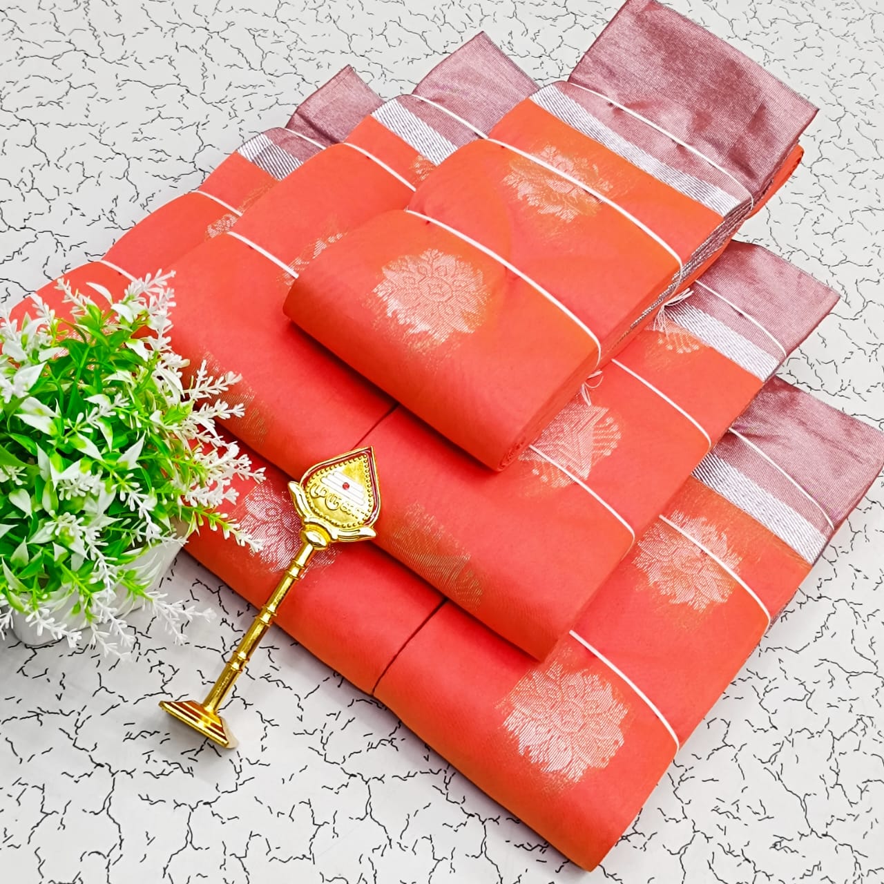 Fancy Monica Silk Cotton Sarees