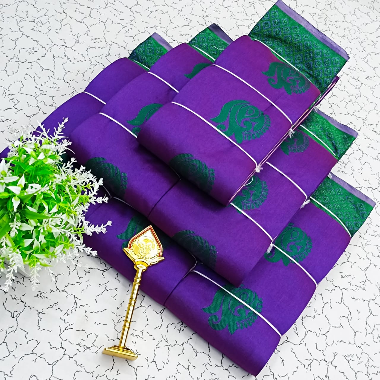 Fancy Monica Silk Cotton Sarees