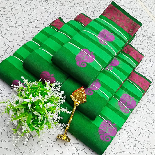 Fancy Monica Silk Cotton Sarees