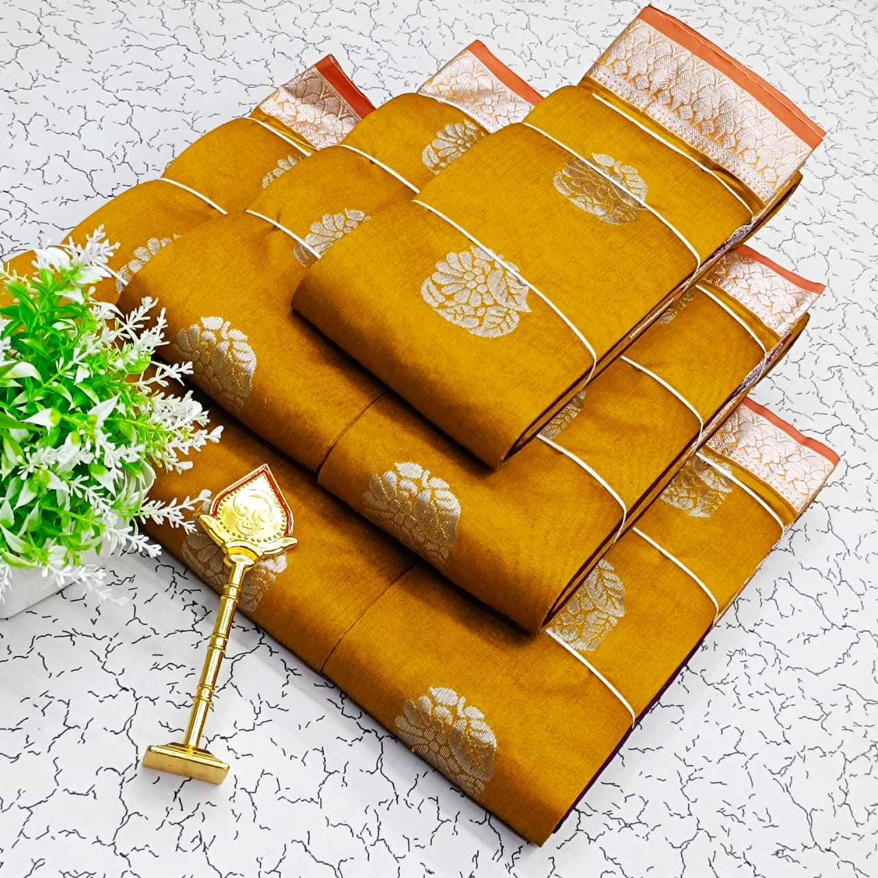 Fancy Monica Silk Cotton Sarees