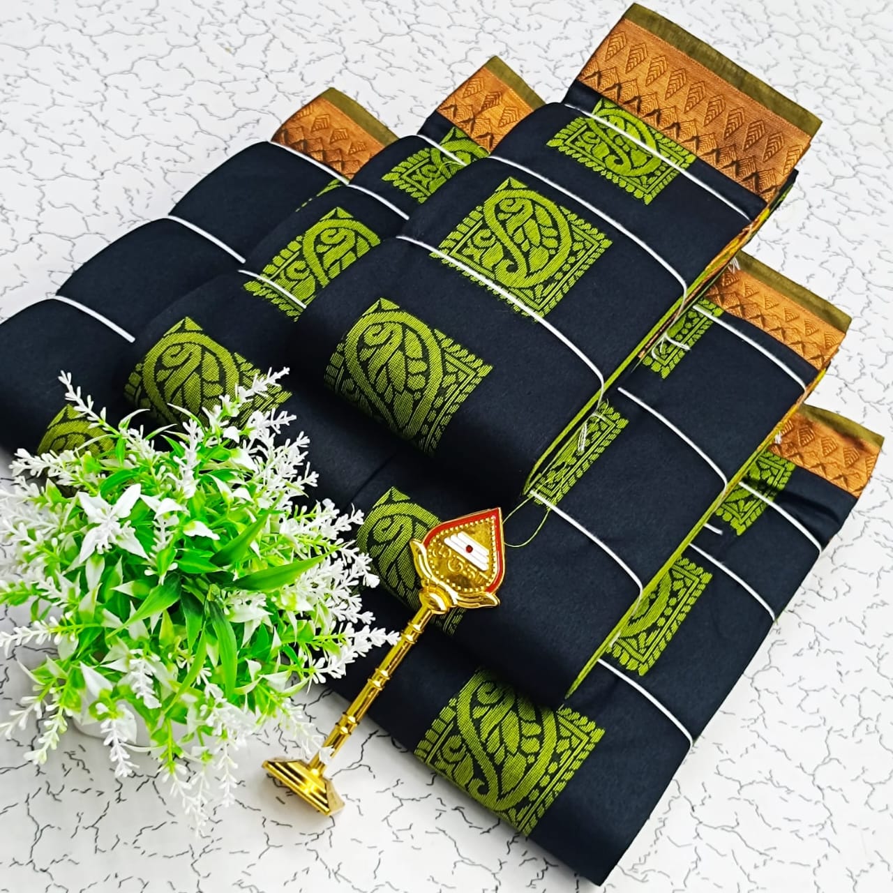 Fancy Monica Silk Cotton Sarees
