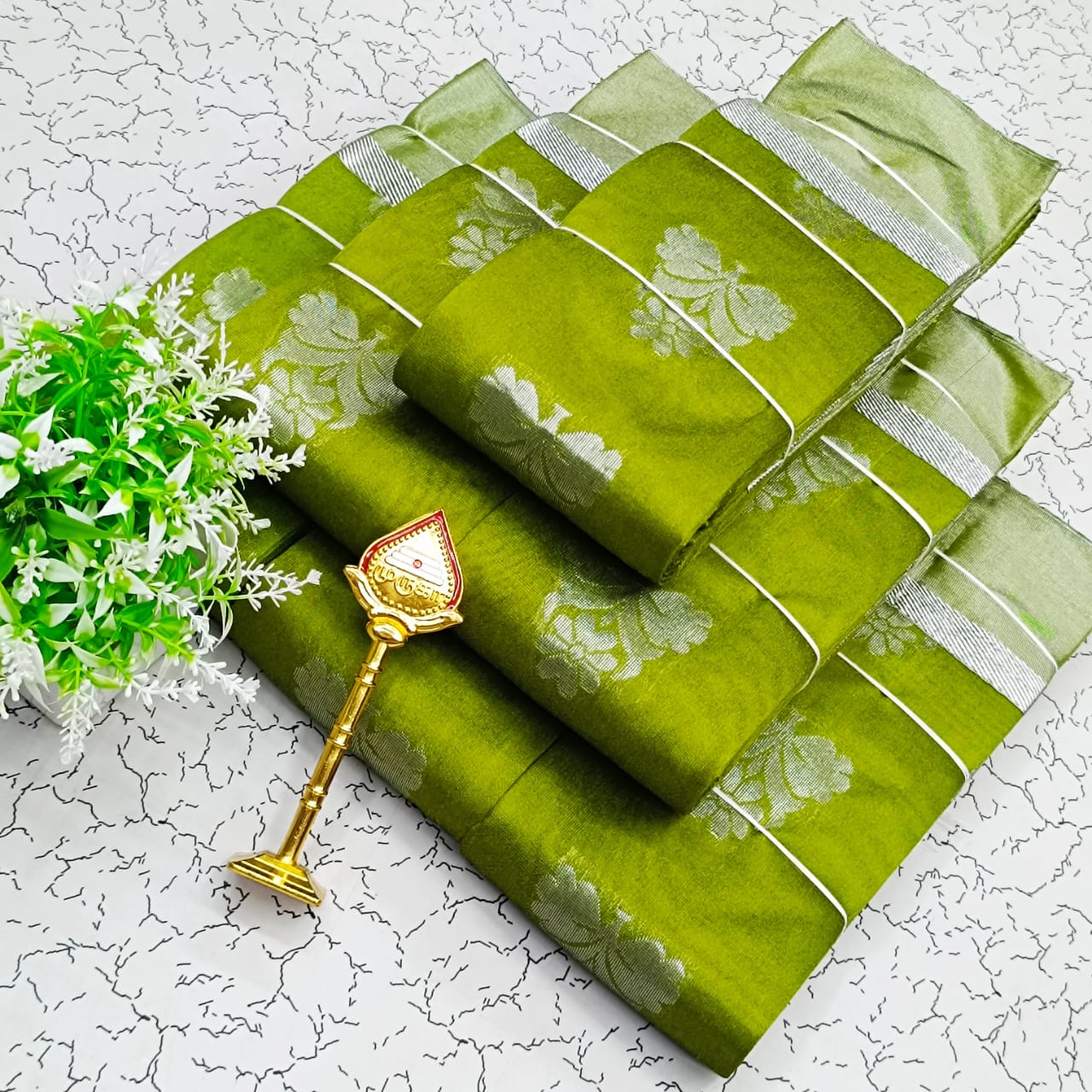 Fancy Monica Silk Cotton Sarees