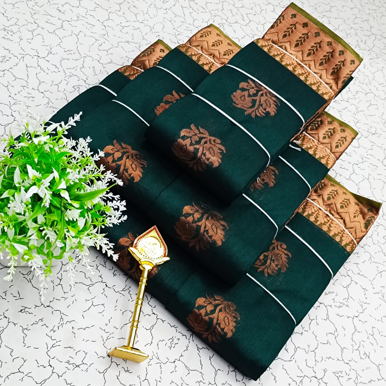 Fancy Monica Silk Cotton Sarees