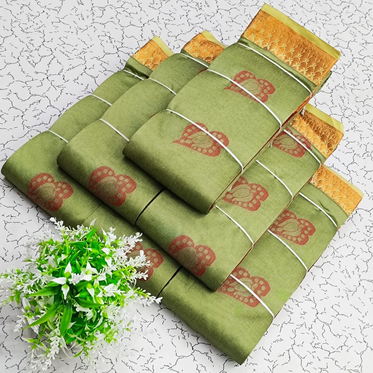 Fancy Monica Silk Cotton Sarees