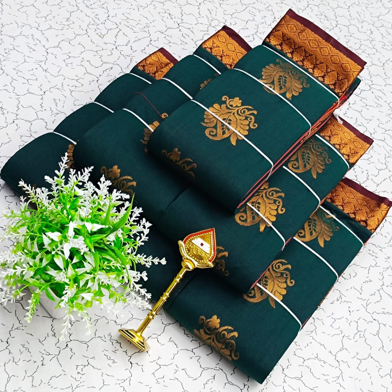Fancy Monica Silk Cotton Sarees