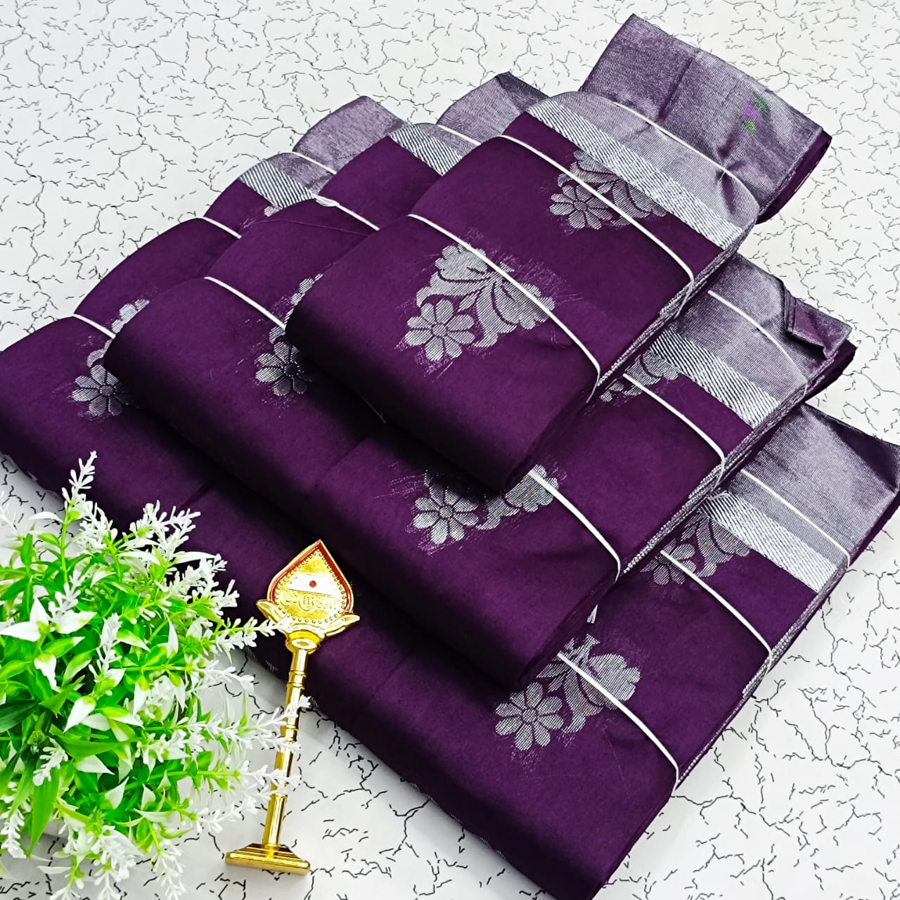 Fancy Monica Silk Cotton Sarees