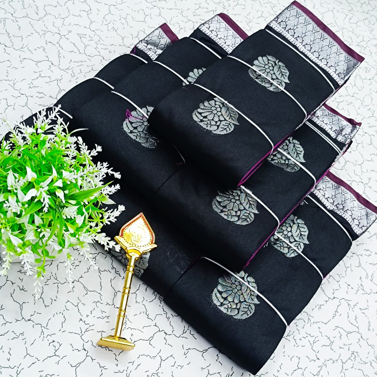 Fancy Monica Silk Cotton Sarees