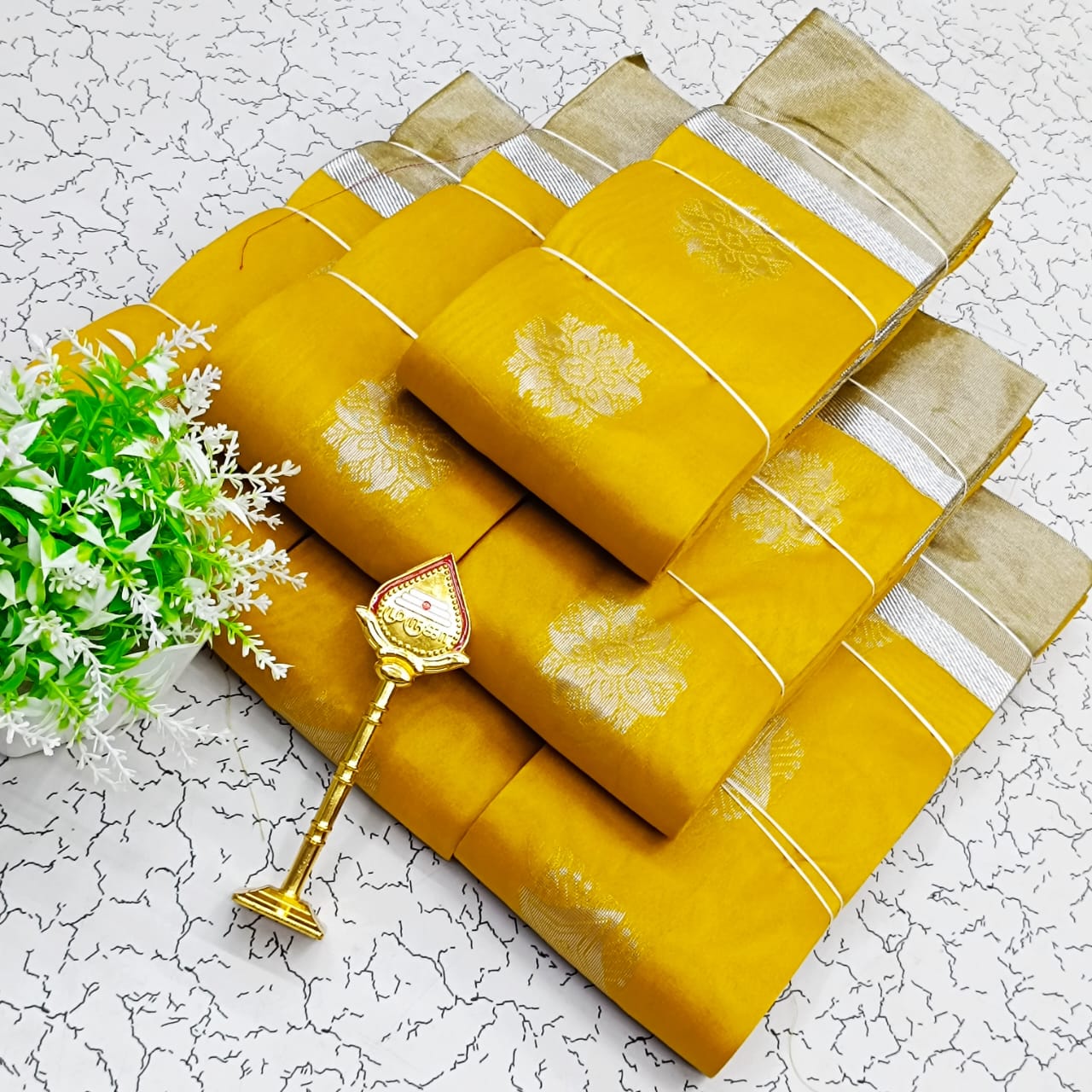 Fancy Monica Silk Cotton Sarees