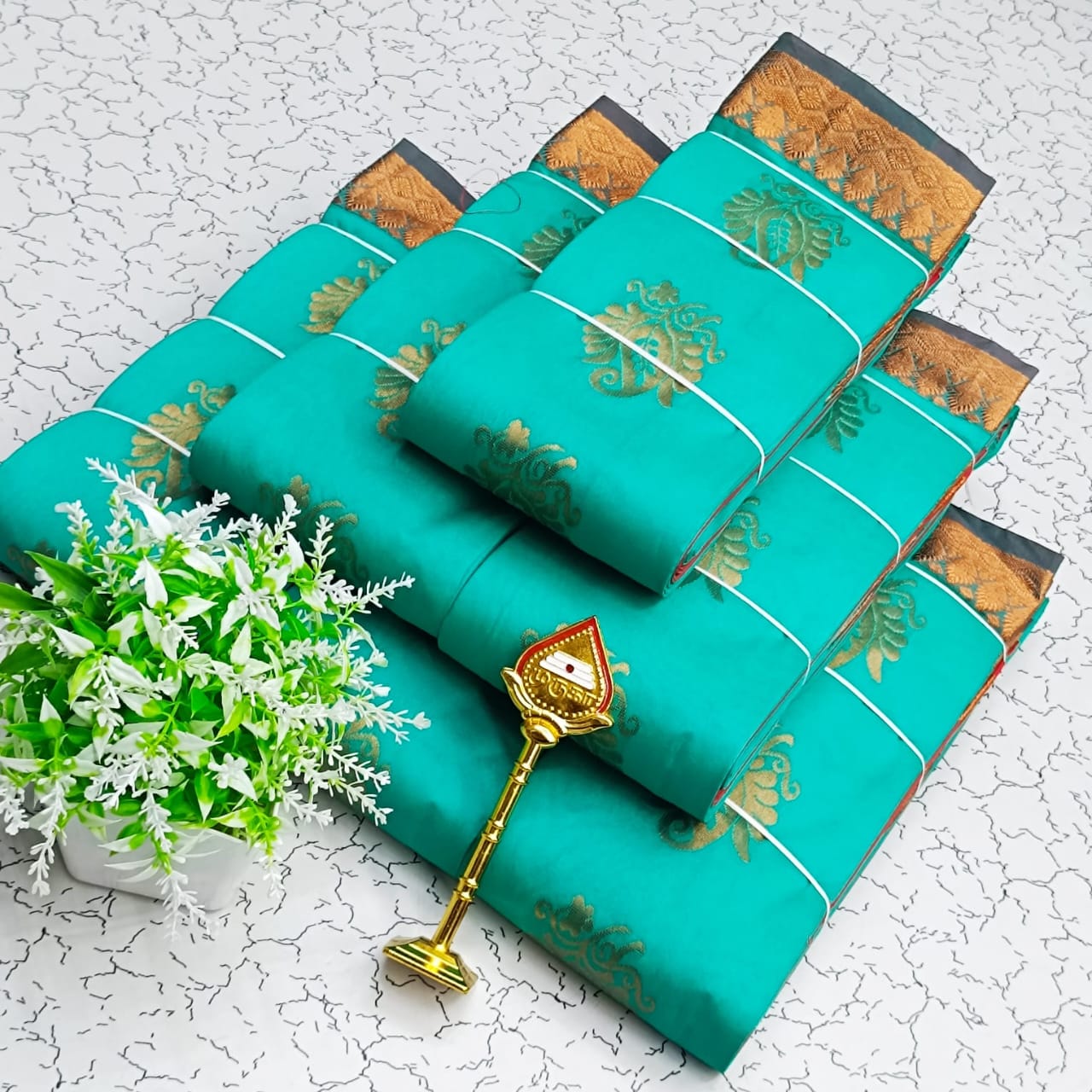 Fancy Monica Silk Cotton Sarees