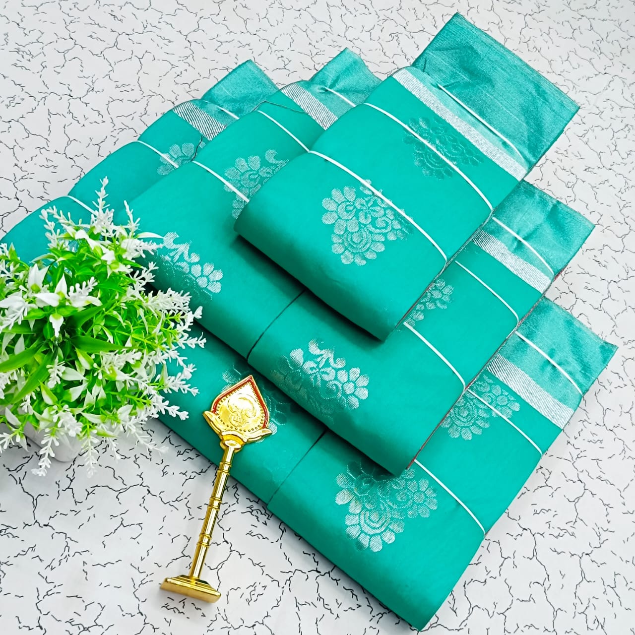 Fancy Monica Silk Cotton Sarees