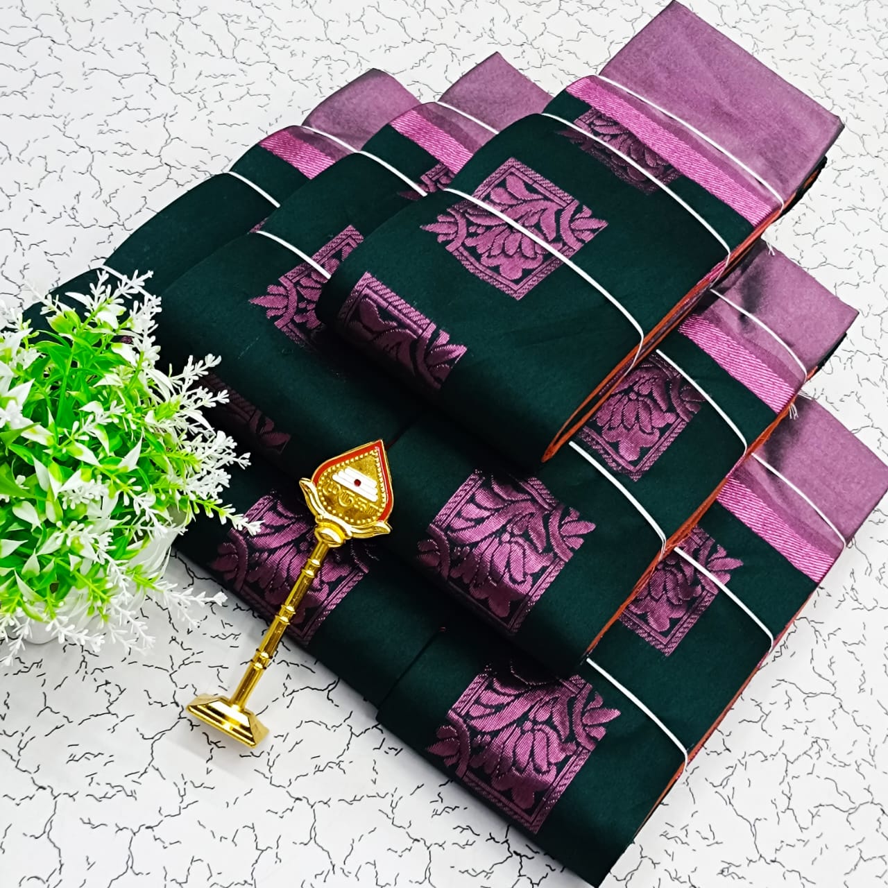 Fancy Monica Silk Cotton Sarees