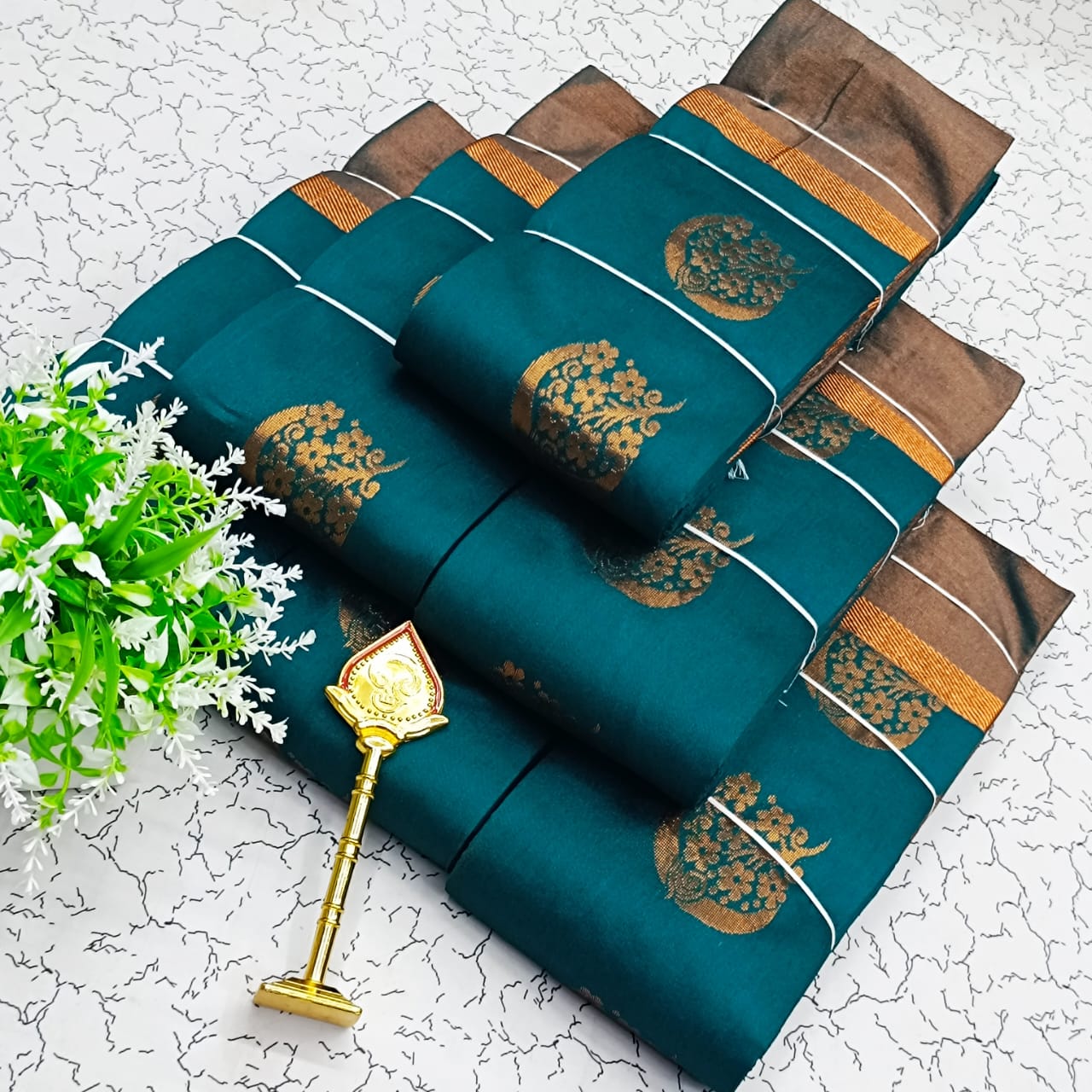 Fancy Monica Silk Cotton Sarees