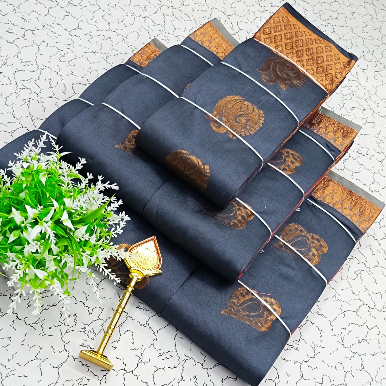 Fancy Monica Silk Cotton Sarees
