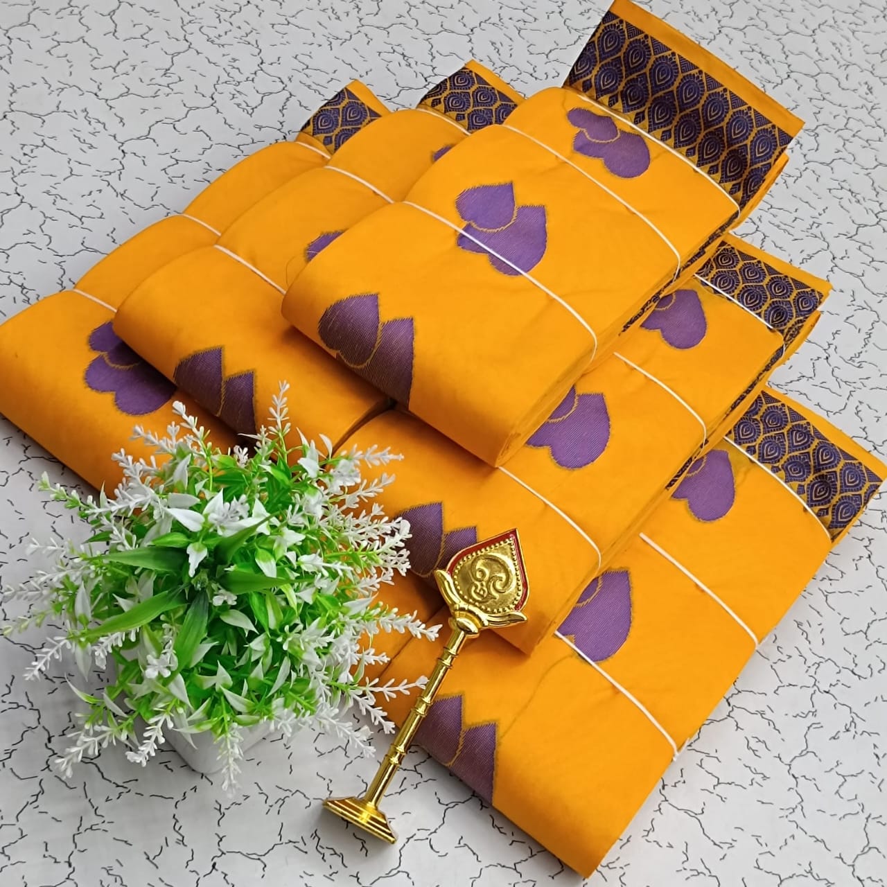 Fancy Monica Silk Cotton Sarees