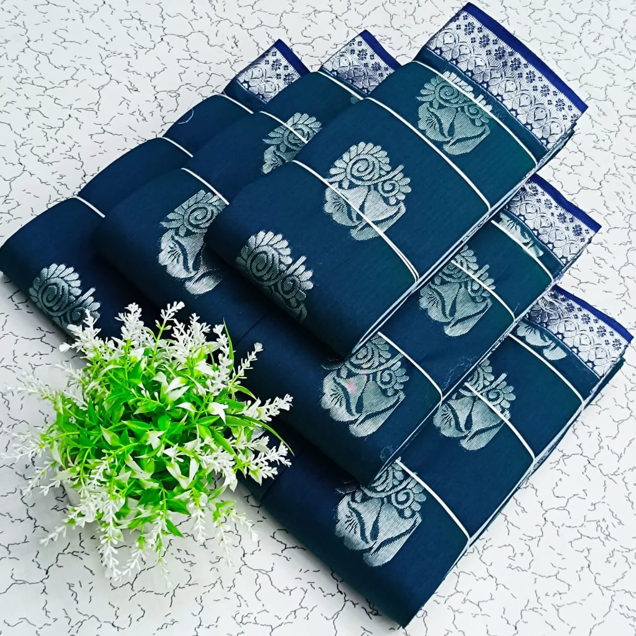 Fancy Monica Silk Cotton Sarees