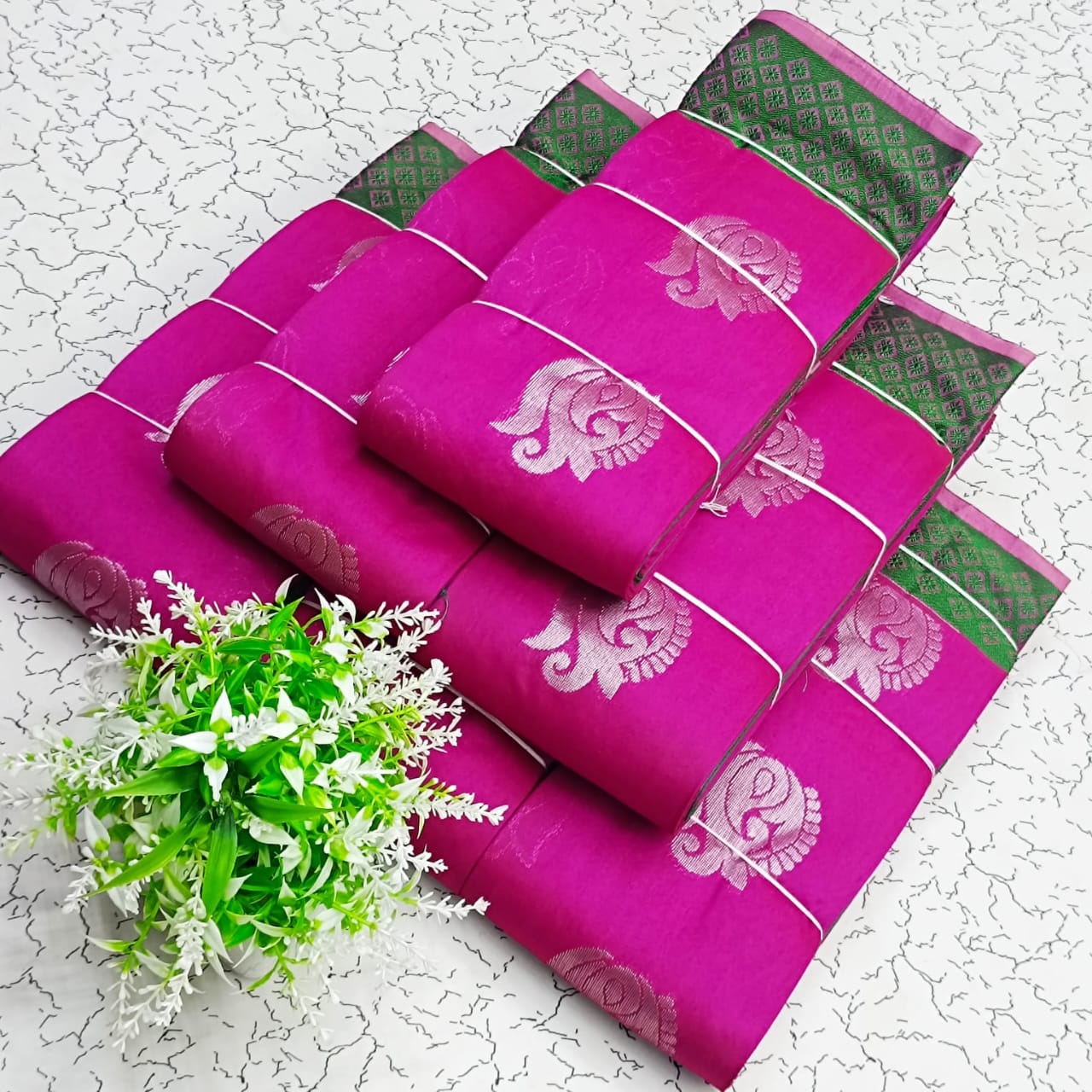 Fancy Monica Silk Cotton Sarees
