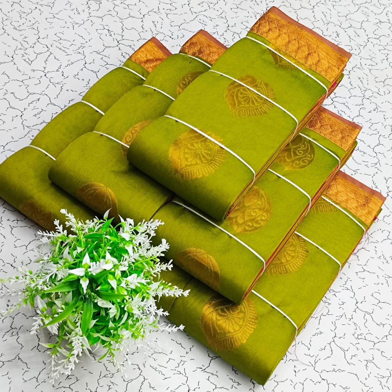 Fancy Monica Silk Cotton Sarees