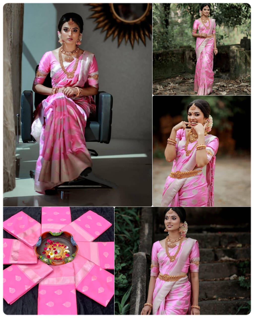 Experience Timeless Elegance with Our Soft Lichi Silk Saree Collection