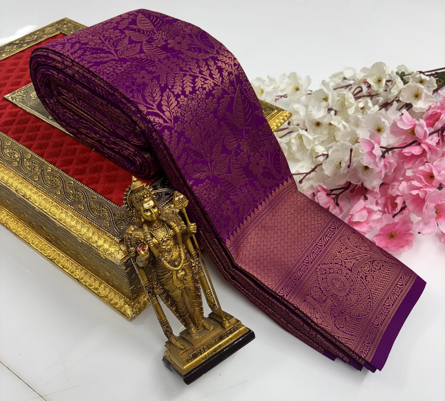 Glither Effect All Silk Saree – Exclusive Bridal Collection