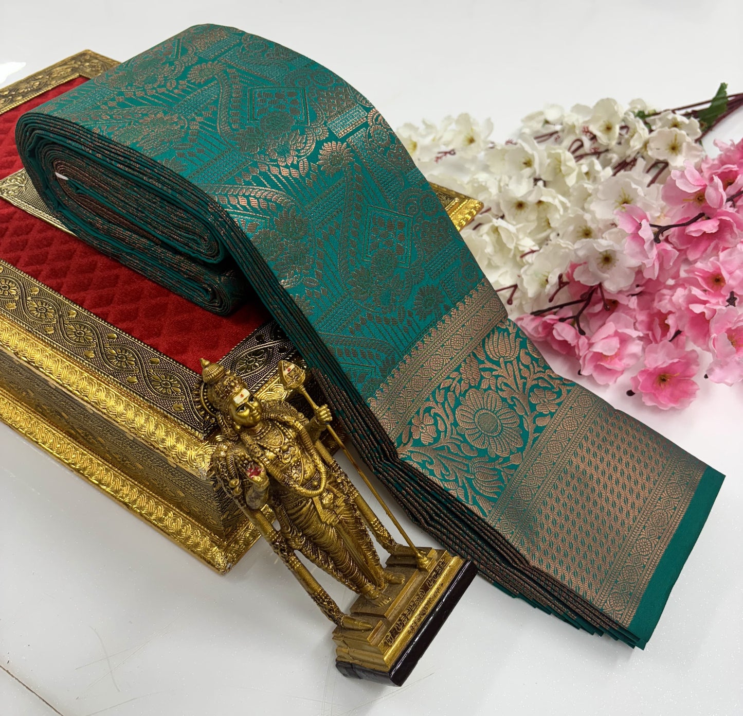 Glither Effect All Silk Saree – Exclusive Bridal Collection