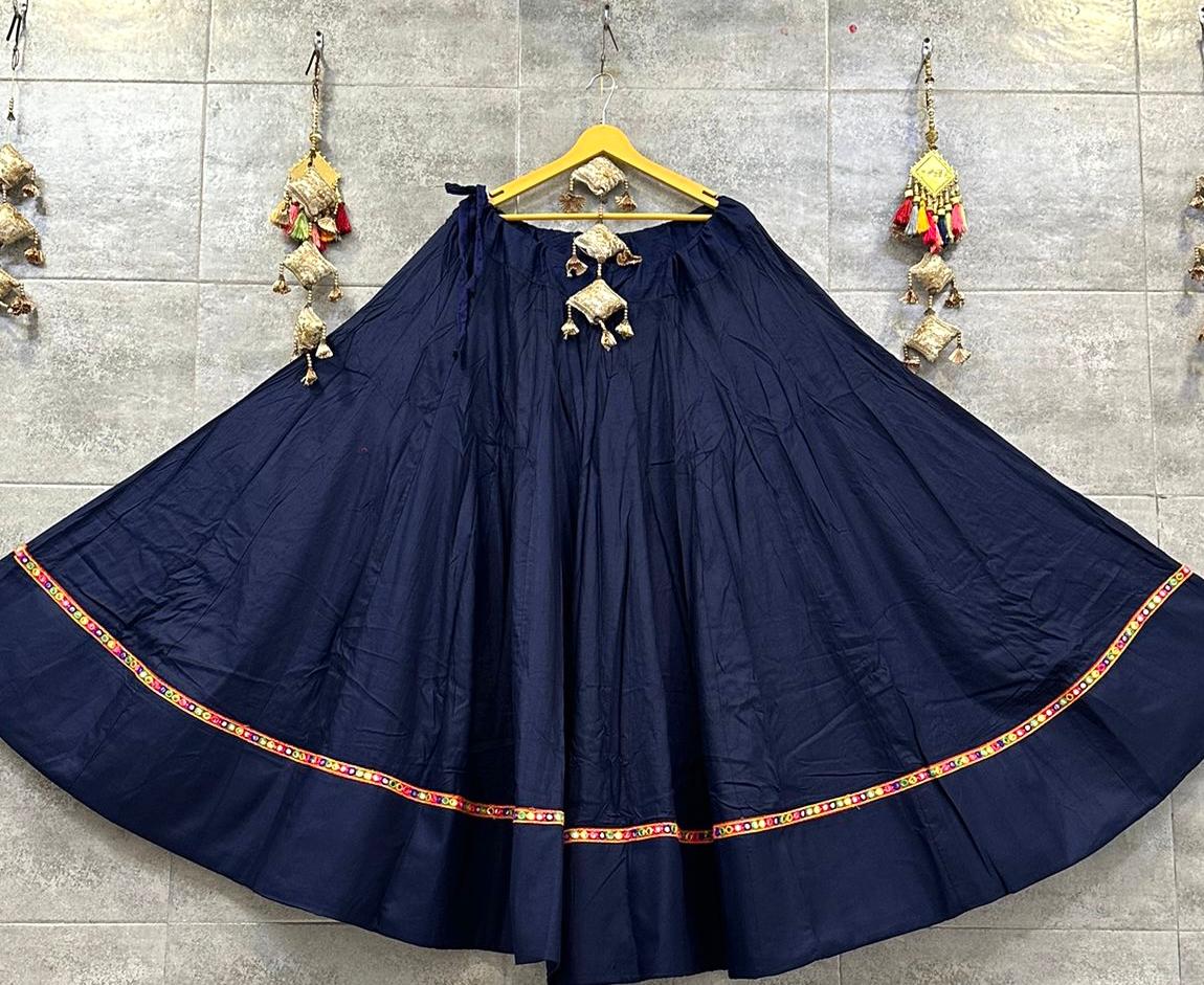 Celebrate Culture in Style – Traditional Gamthi Lace Skirt (Chaniya)